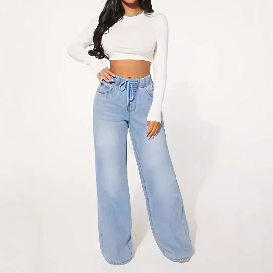 CloudEase Wide Jeans