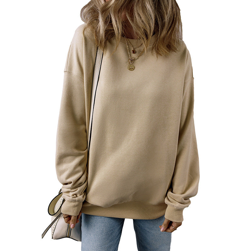 Oversize Long Sleeve Sweater Women