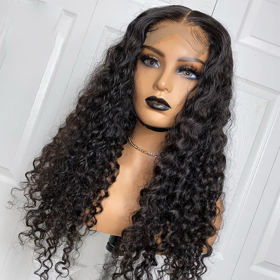 Ensembles de perruques en cheveux humains bouclés