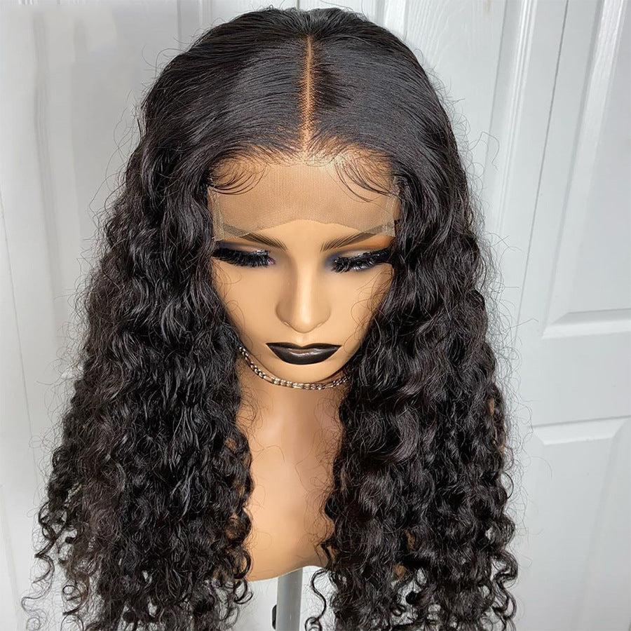 Ensembles de perruques en cheveux humains bouclés