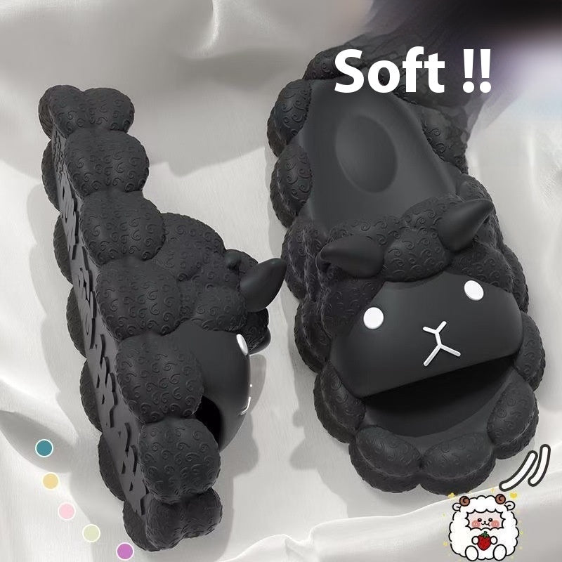 Soft Thick Bottom Non-slip lamb Home Slippers