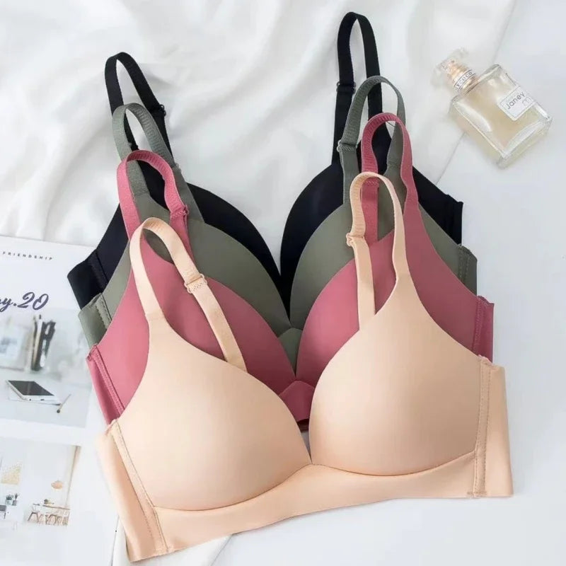FallSweet Women Push Up Bra Girls Seamless Bras Japanese Style Wireless Underwear No Steel Ring Bralette Sexy Female Lingerie