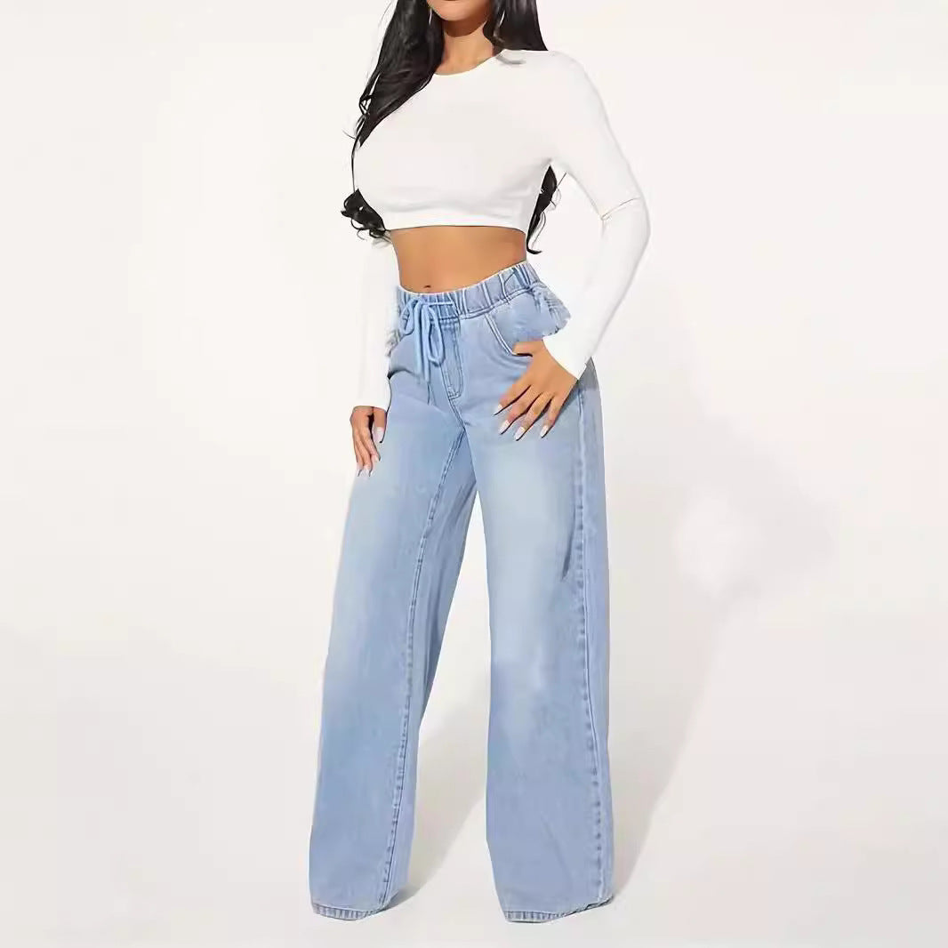CloudEase Wide Jeans