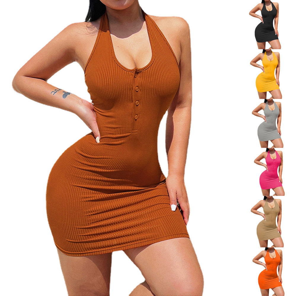 Women's Hip Dress slim Fit