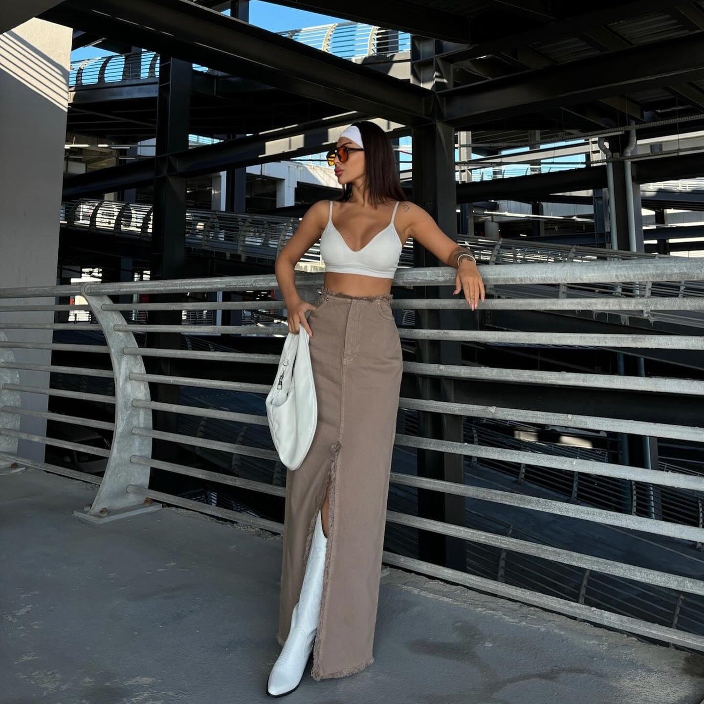 Ravena Slit Skirt