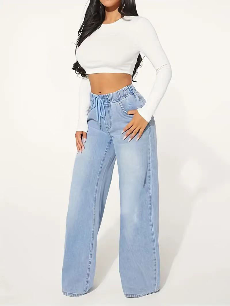 CloudEase Wide Jeans