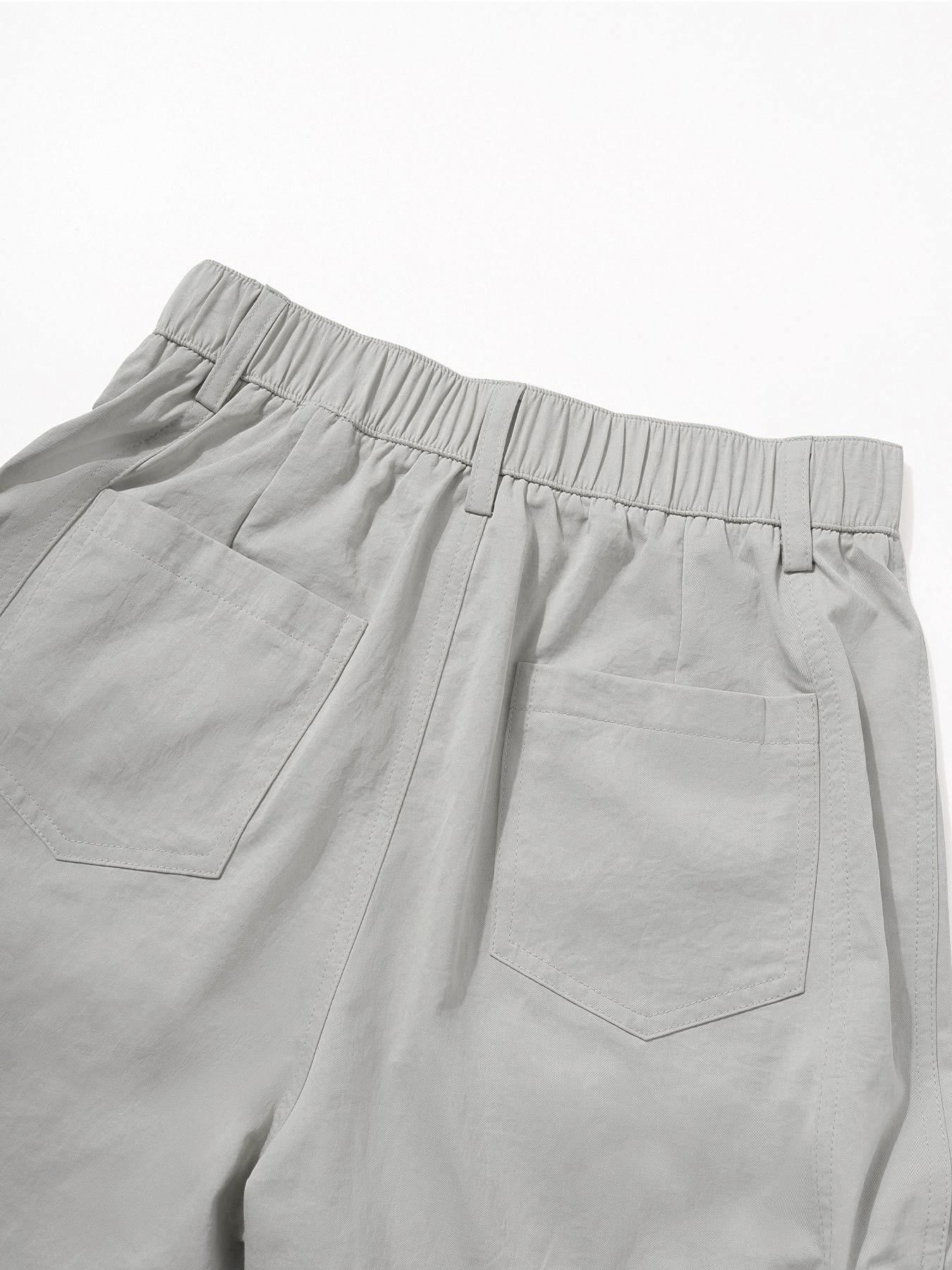 High Street Wide-leg Casual Pants