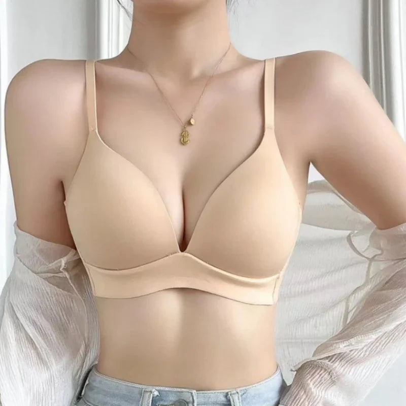 FallSweet Women Push Up Bra Girls Seamless Bras Japanese Style Wireless Underwear No Steel Ring Bralette Sexy Female Lingerie