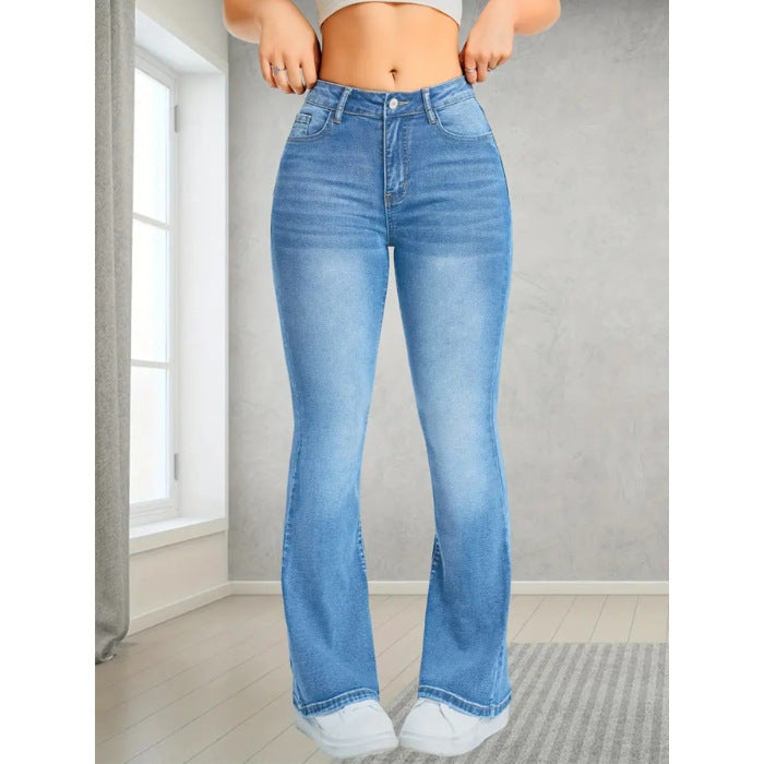 Pocket Design Loose Flared Pants
