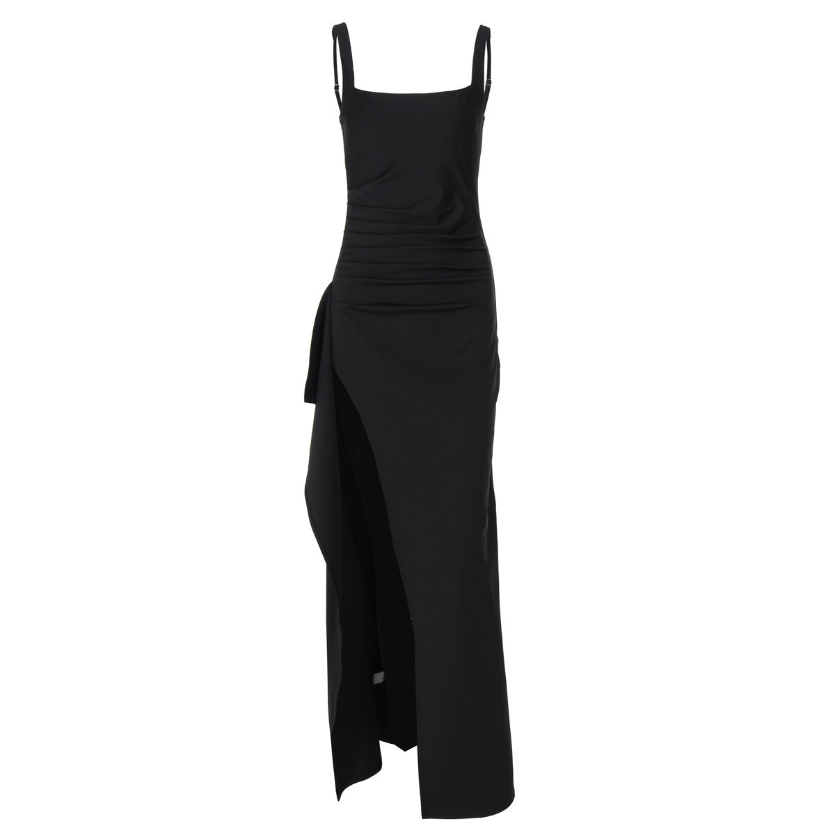 Sling High Slit Dress