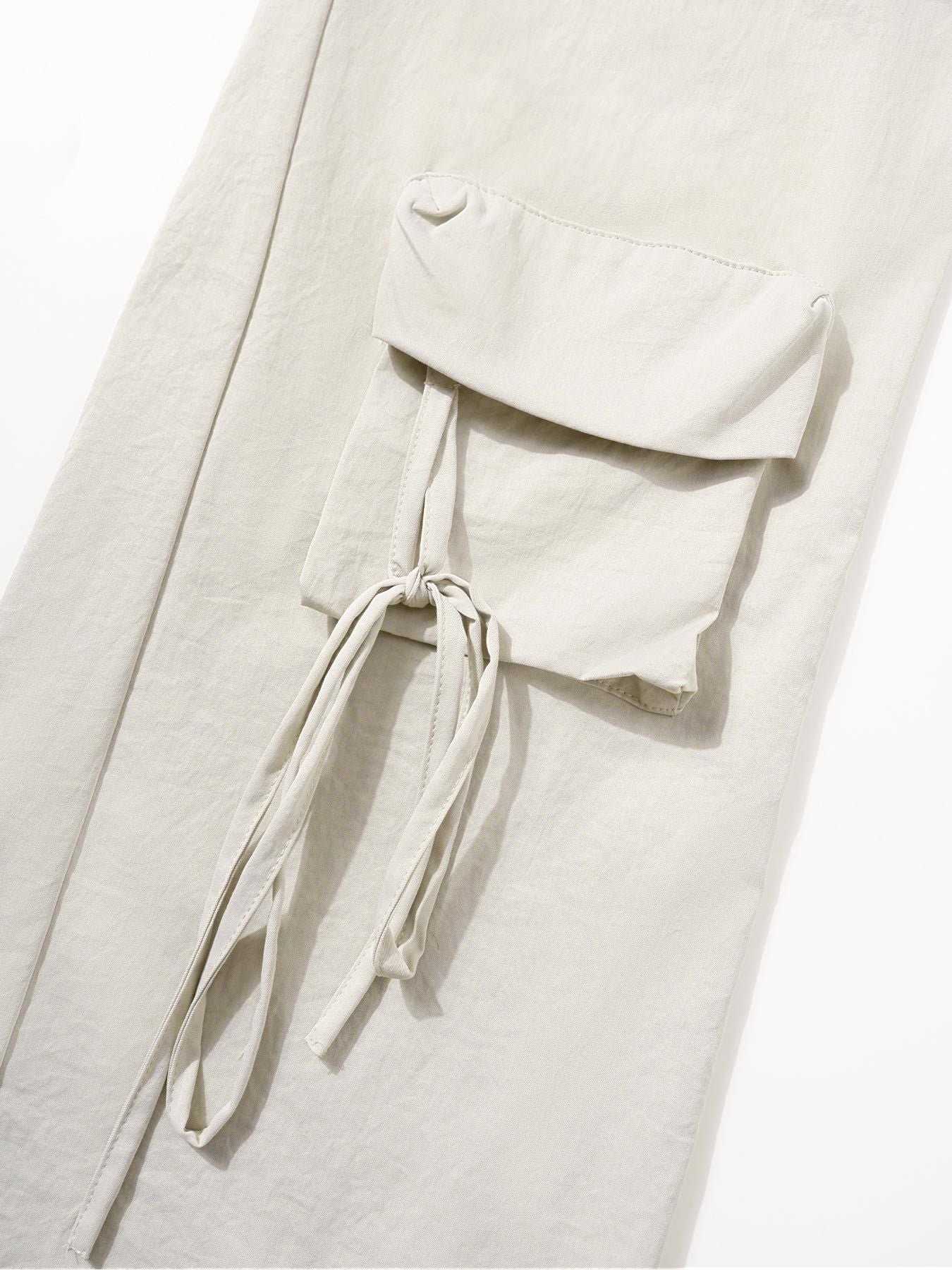 High Street Wide-leg Casual Pants