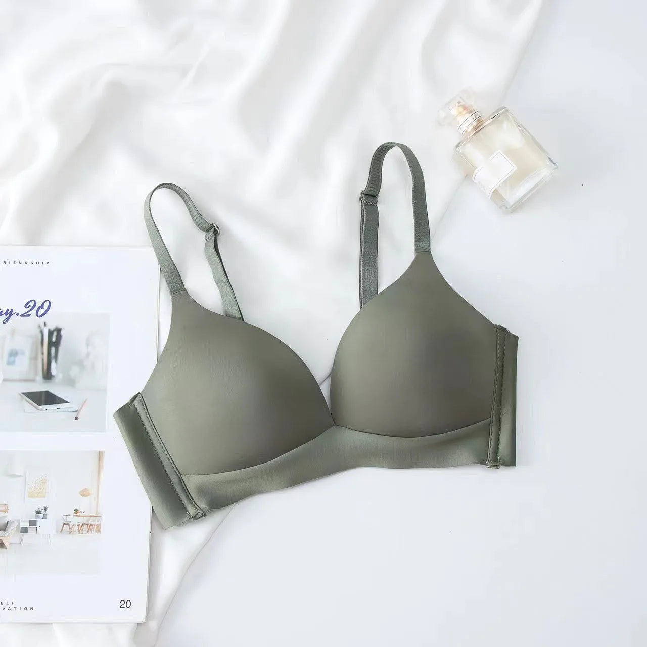 FallSweet Women Push Up Bra Girls Seamless Bras Japanese Style Wireless Underwear No Steel Ring Bralette Sexy Female Lingerie