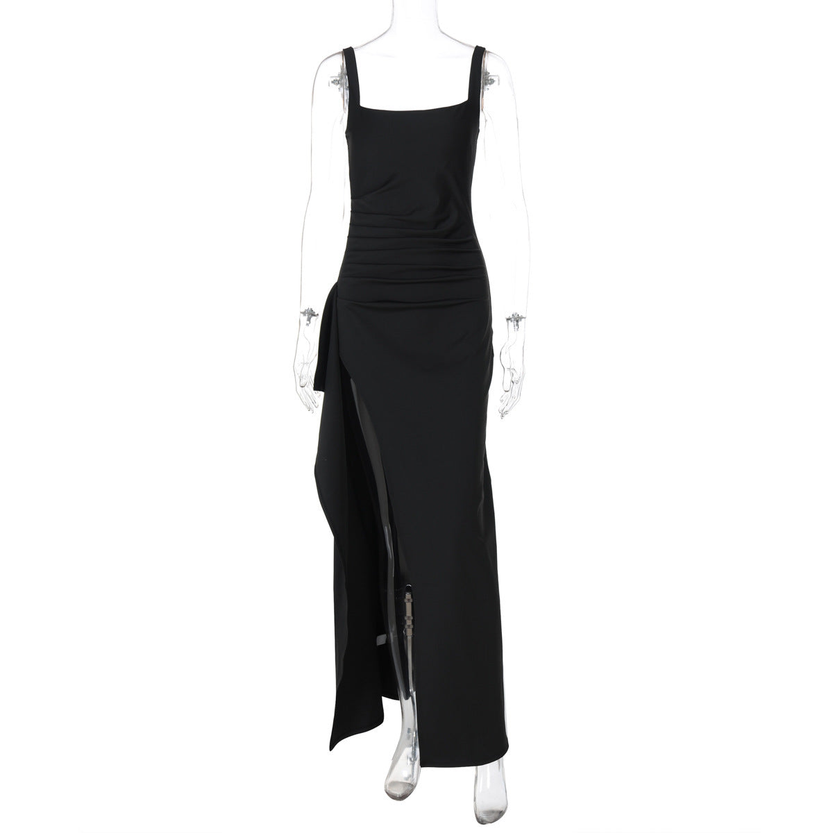 Sling High Slit Dress
