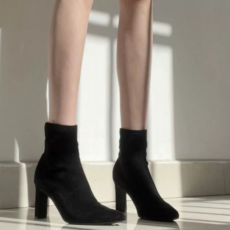 Veloura Heel Boots