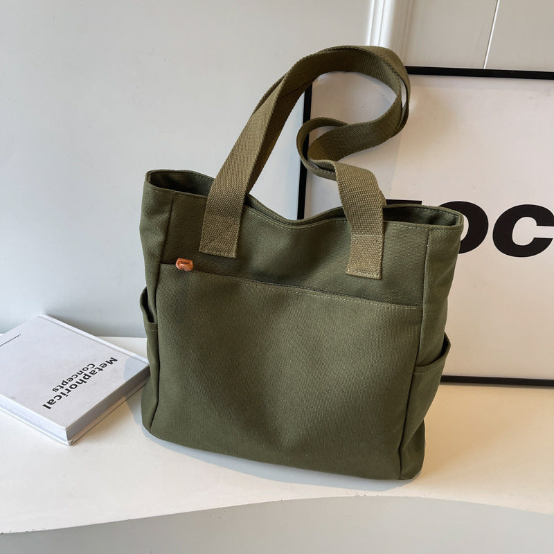 Leisure Large Capacity College Shoulder Bag