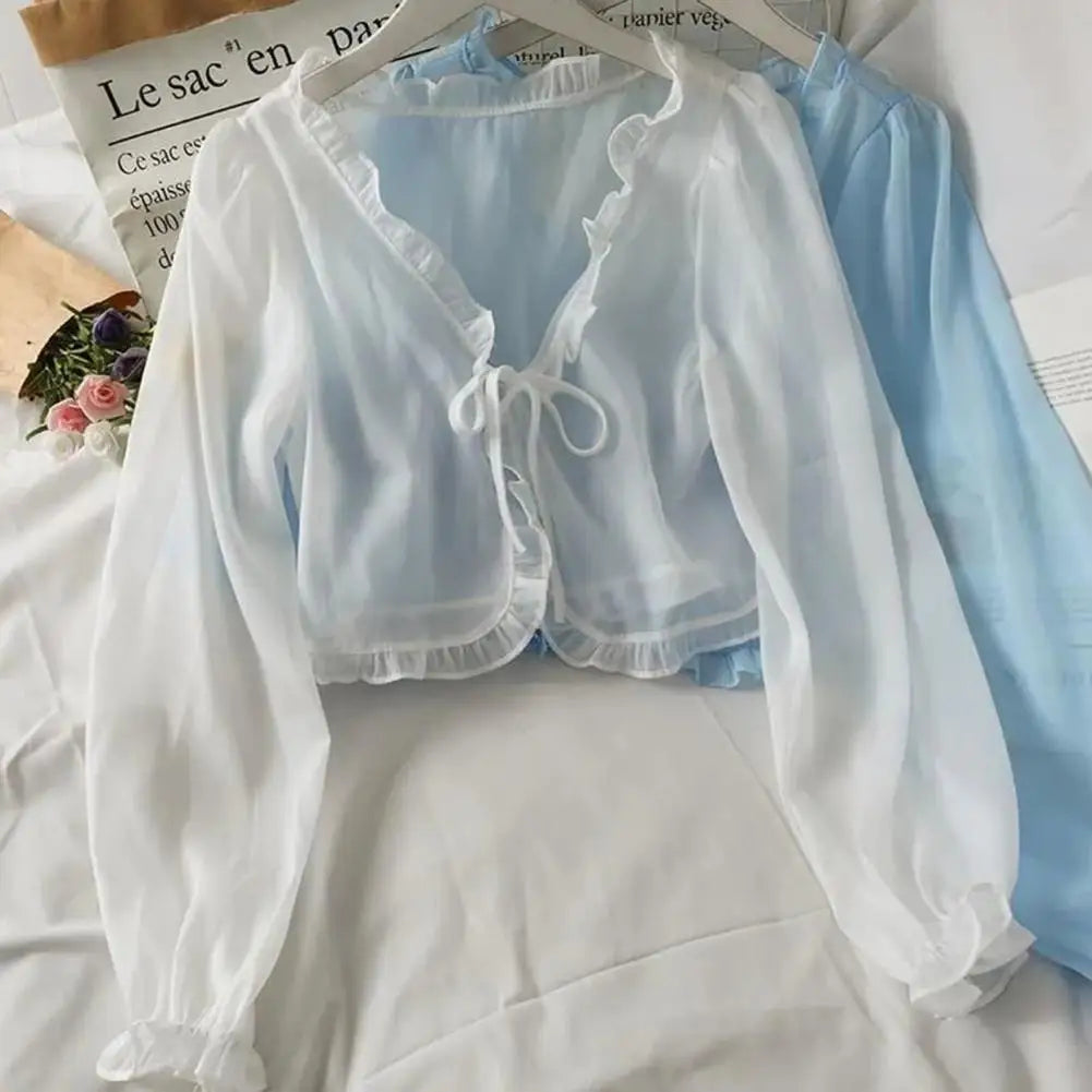 Whimsy Ruffle Blouse