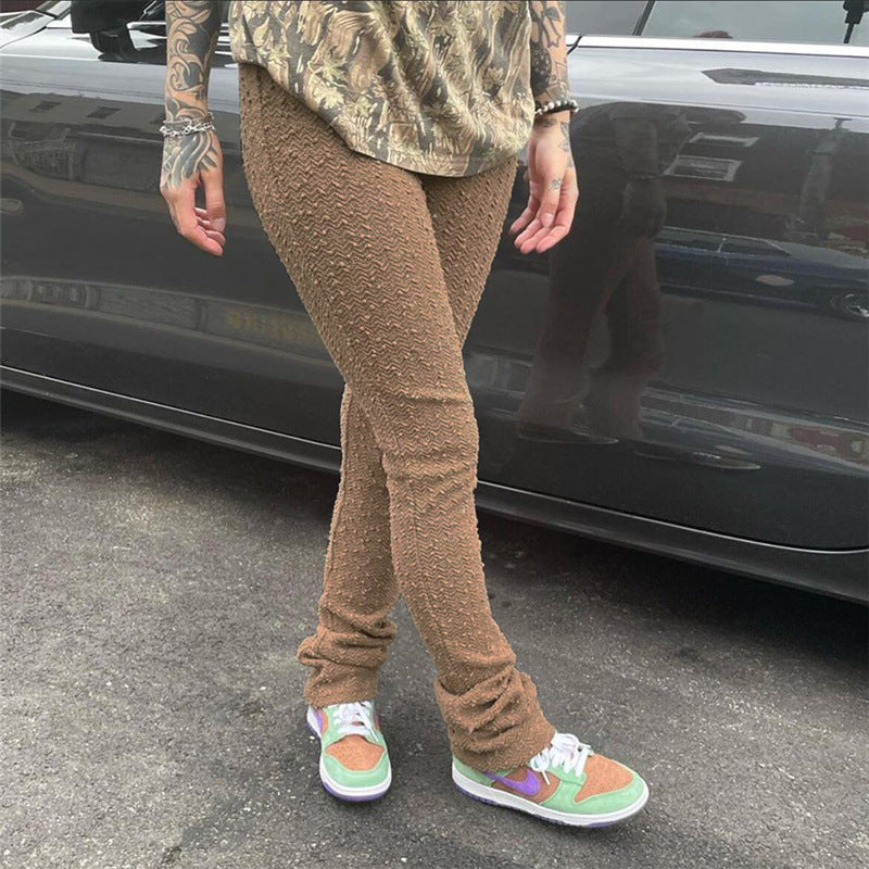 Women's Slimming Solid Color Casual Pants