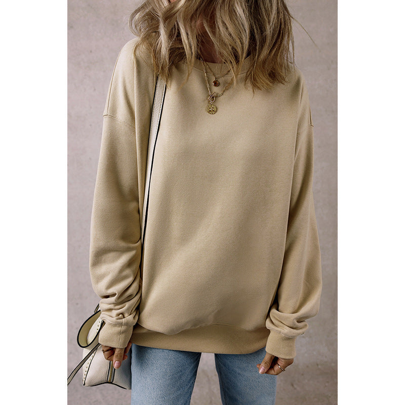 Oversize Long Sleeve Sweater Women