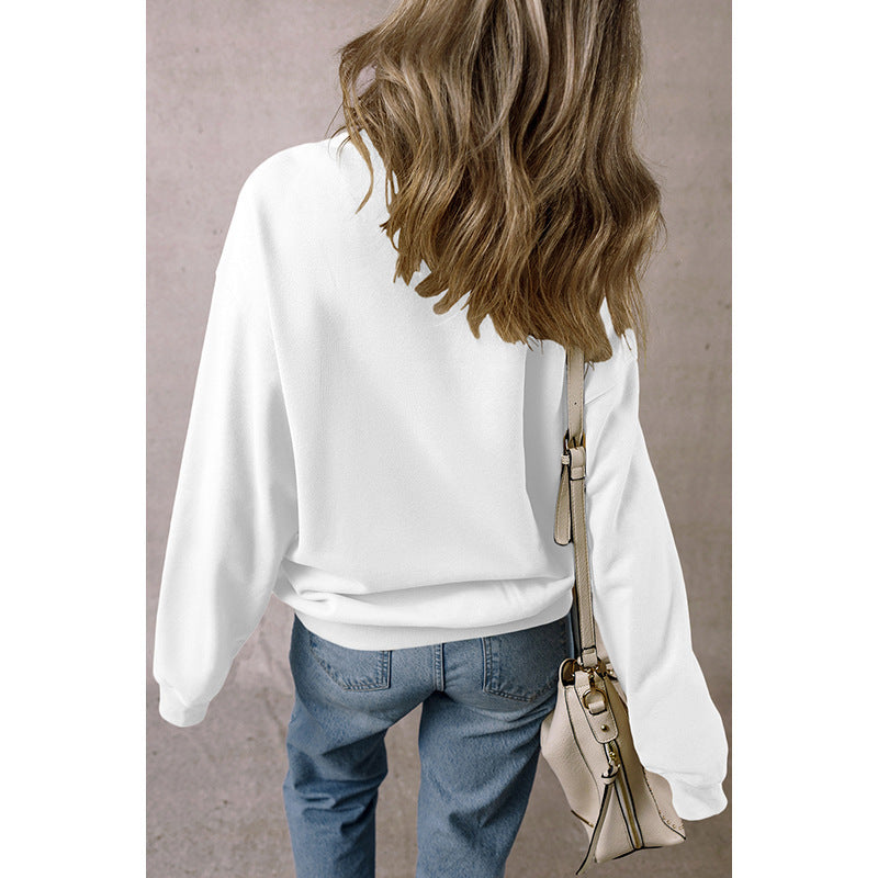 Oversize Long Sleeve Sweater Women