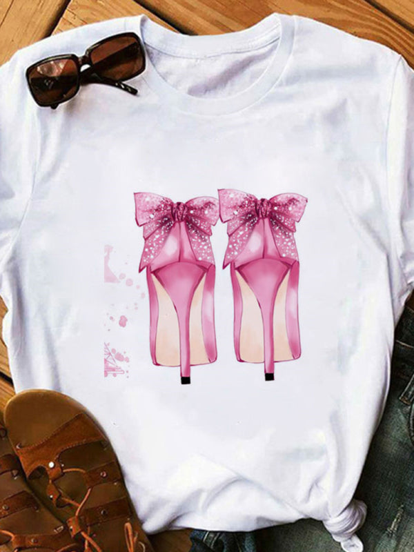 T-shirt à épaules tombantes