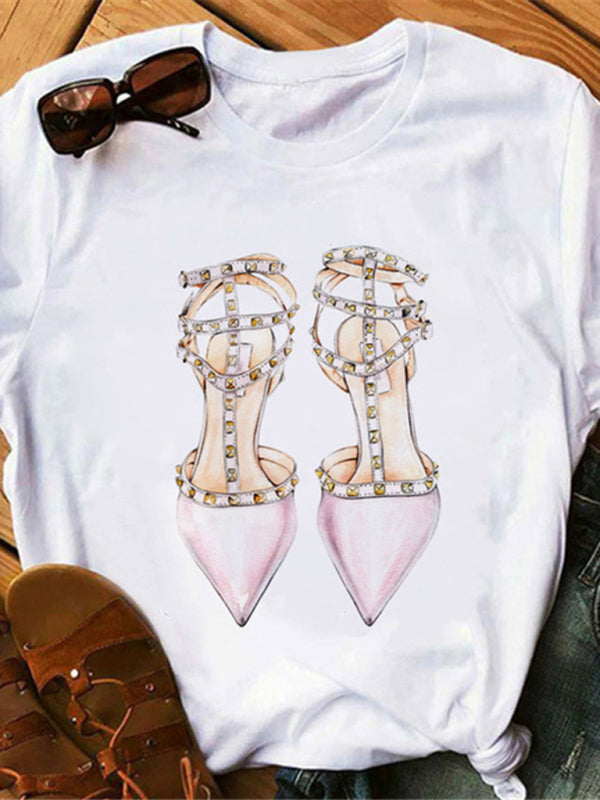 T-shirt à épaules tombantes