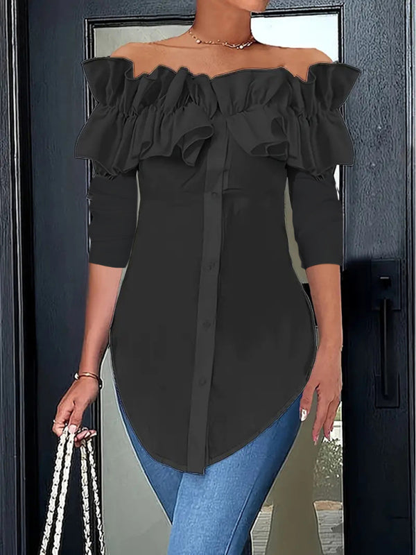 Viva Ruffle Tunic