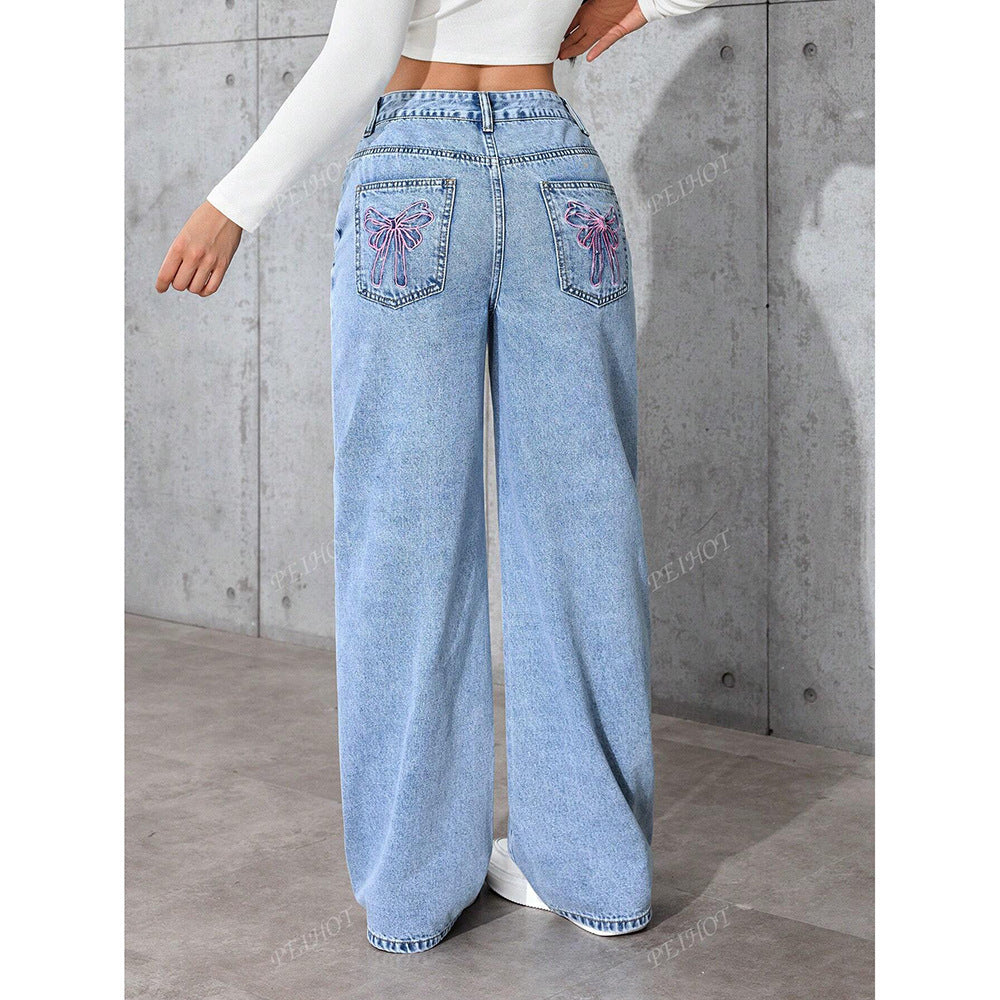 Women's Printed Jeans