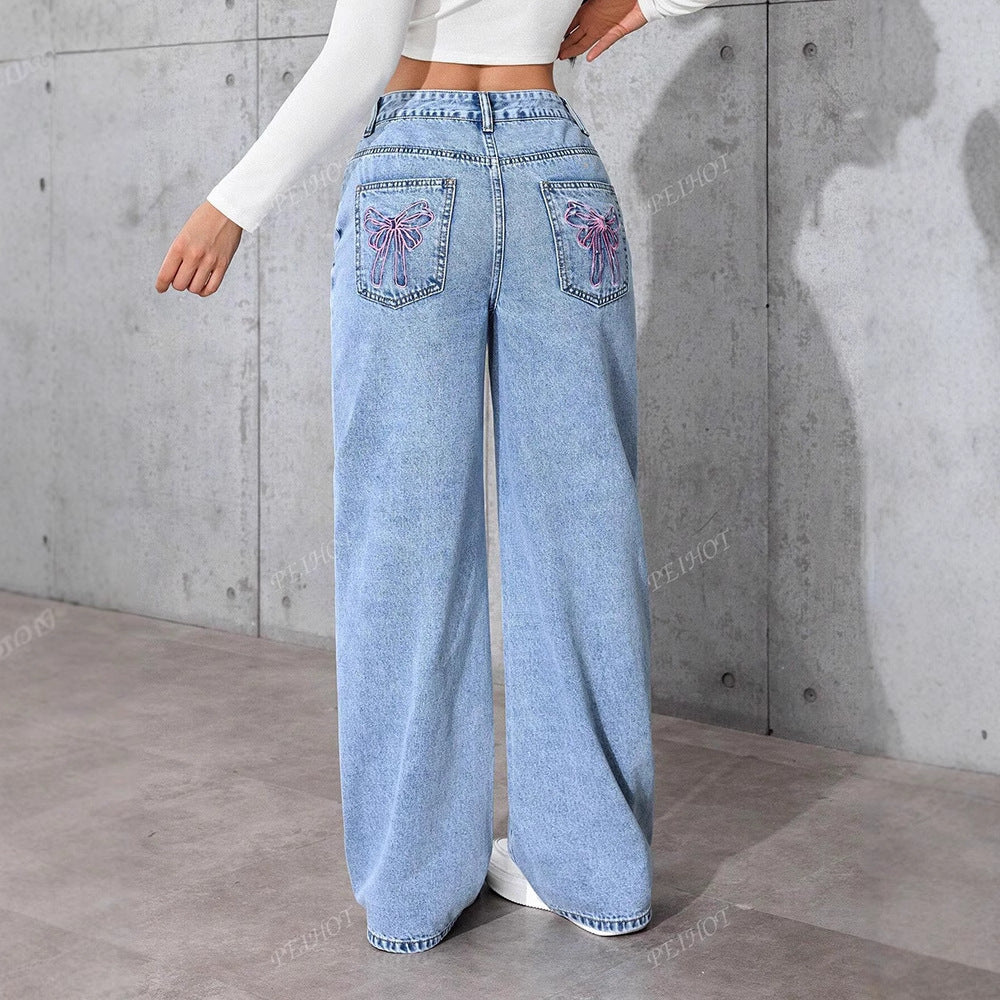 Women's Printed Jeans