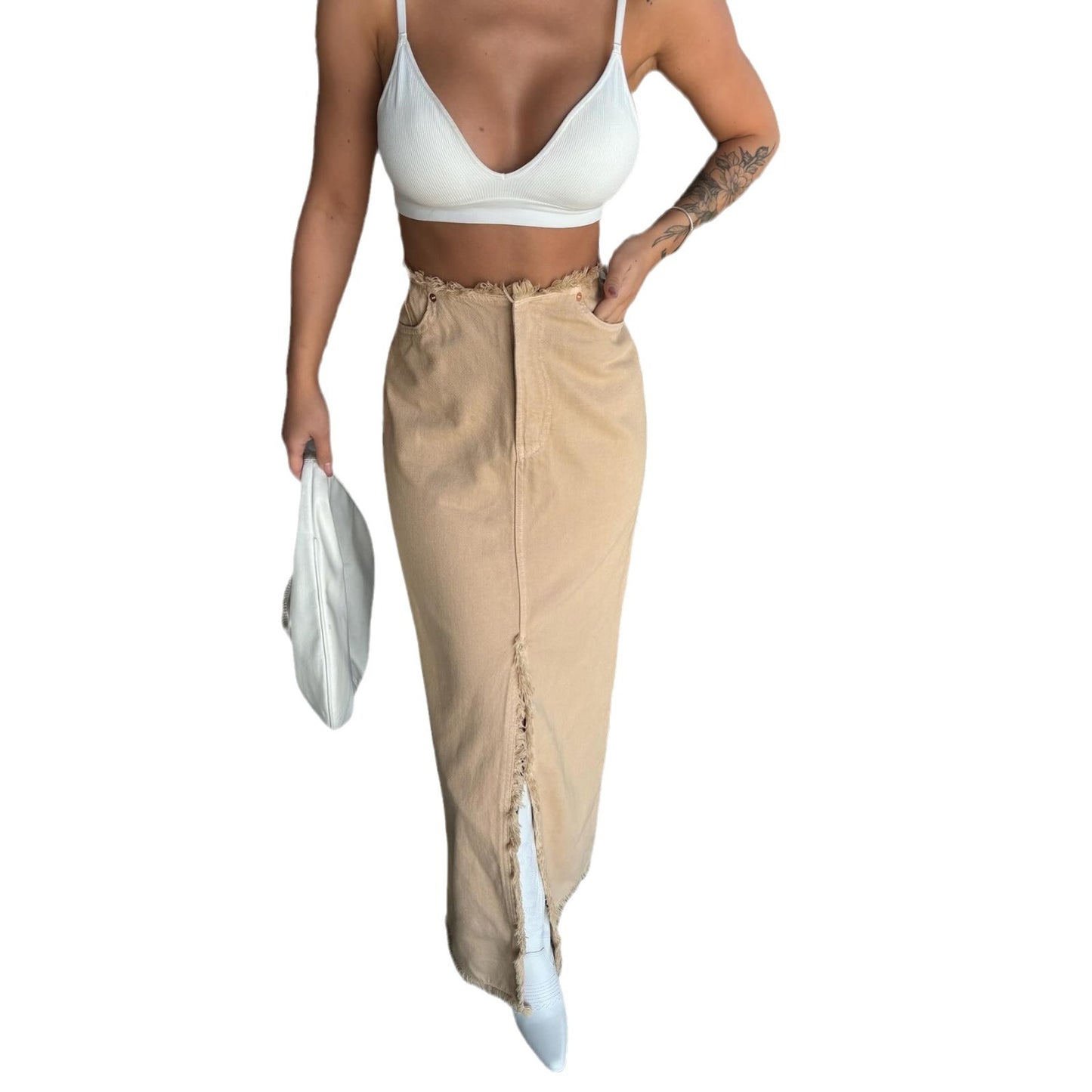 Ravena Slit Skirt
