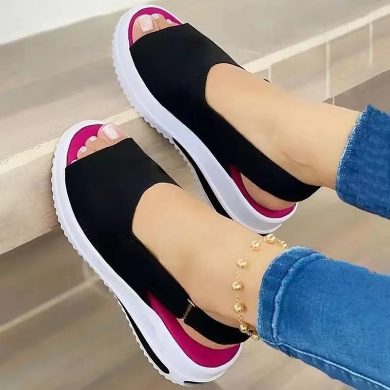 Platform Open Toe Shoes