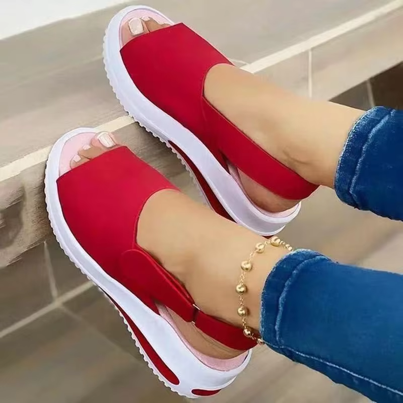 Platform Open Toe Shoes