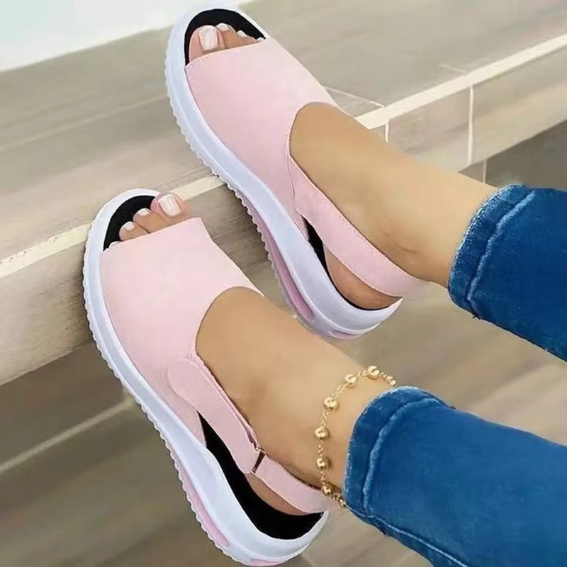 Platform Open Toe Shoes