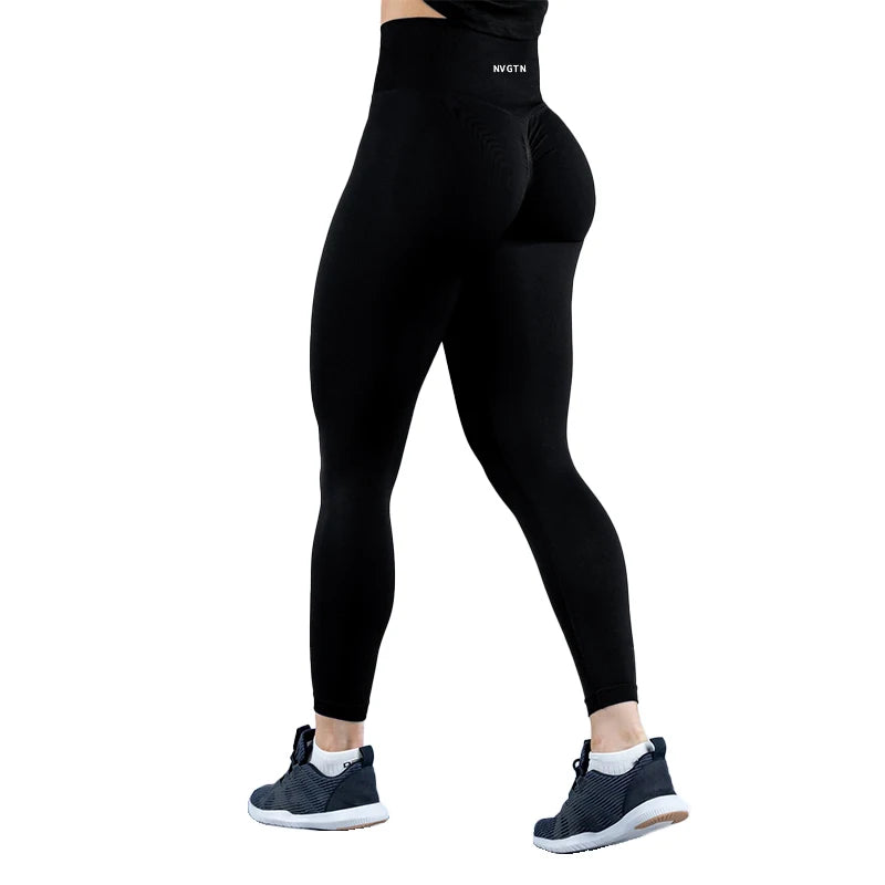 NVGTN 2.0 Dynamic Pro Solid Scrunch Seamless Yoga tights